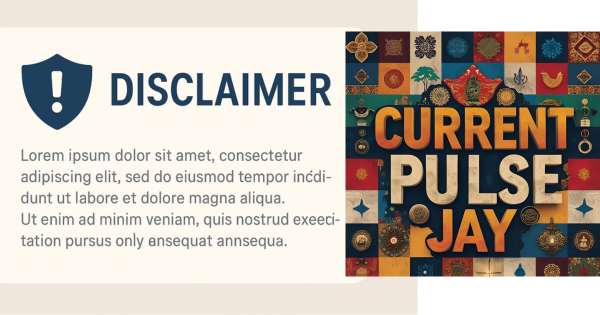 Disclaimer for Current Pulse Jay