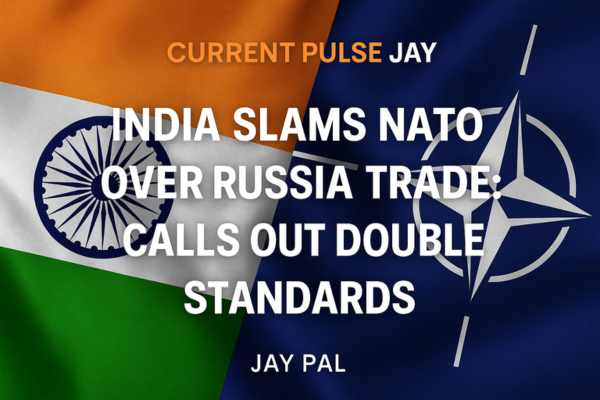 India slams NATO over Russia trade