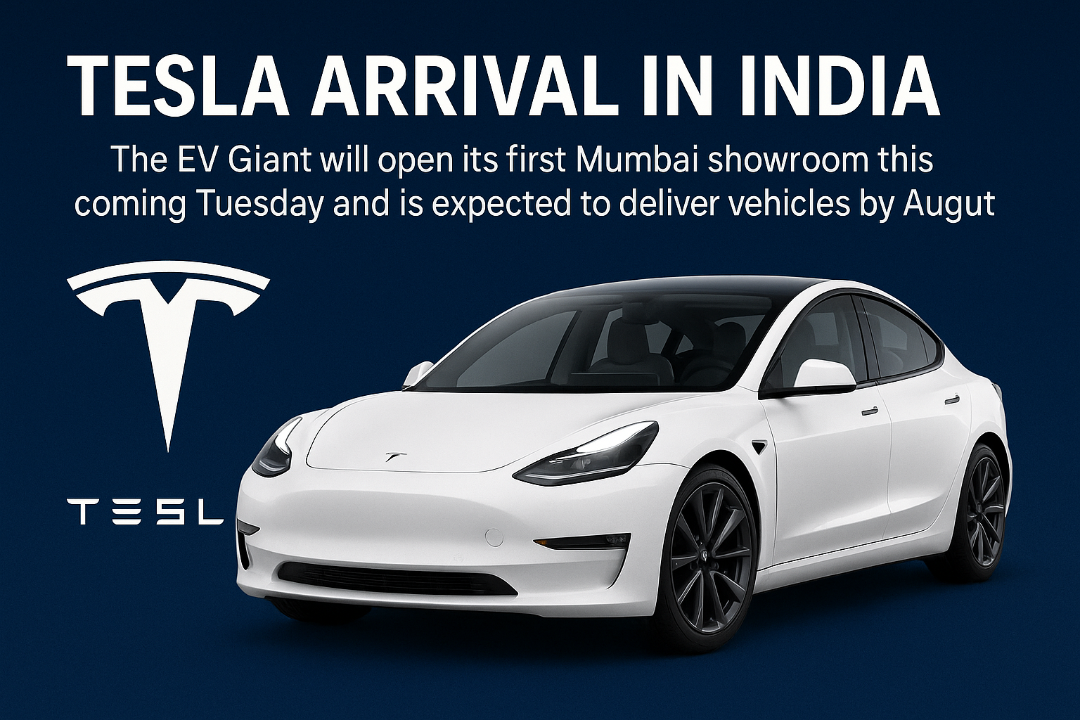 Tesla arrival in India