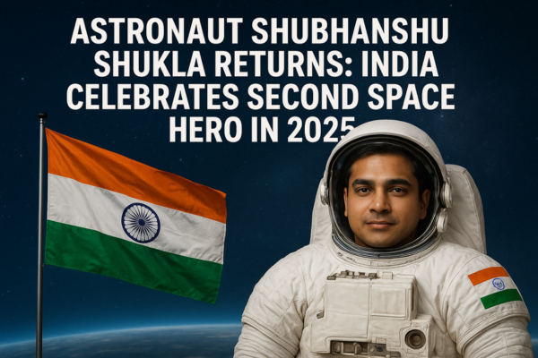 Astronaut Shubhanshu Shukla Returns