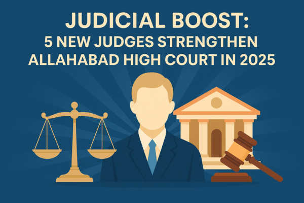 Judicial Boost: 5 New Judges Strengthen Allahabad High Court in 2025